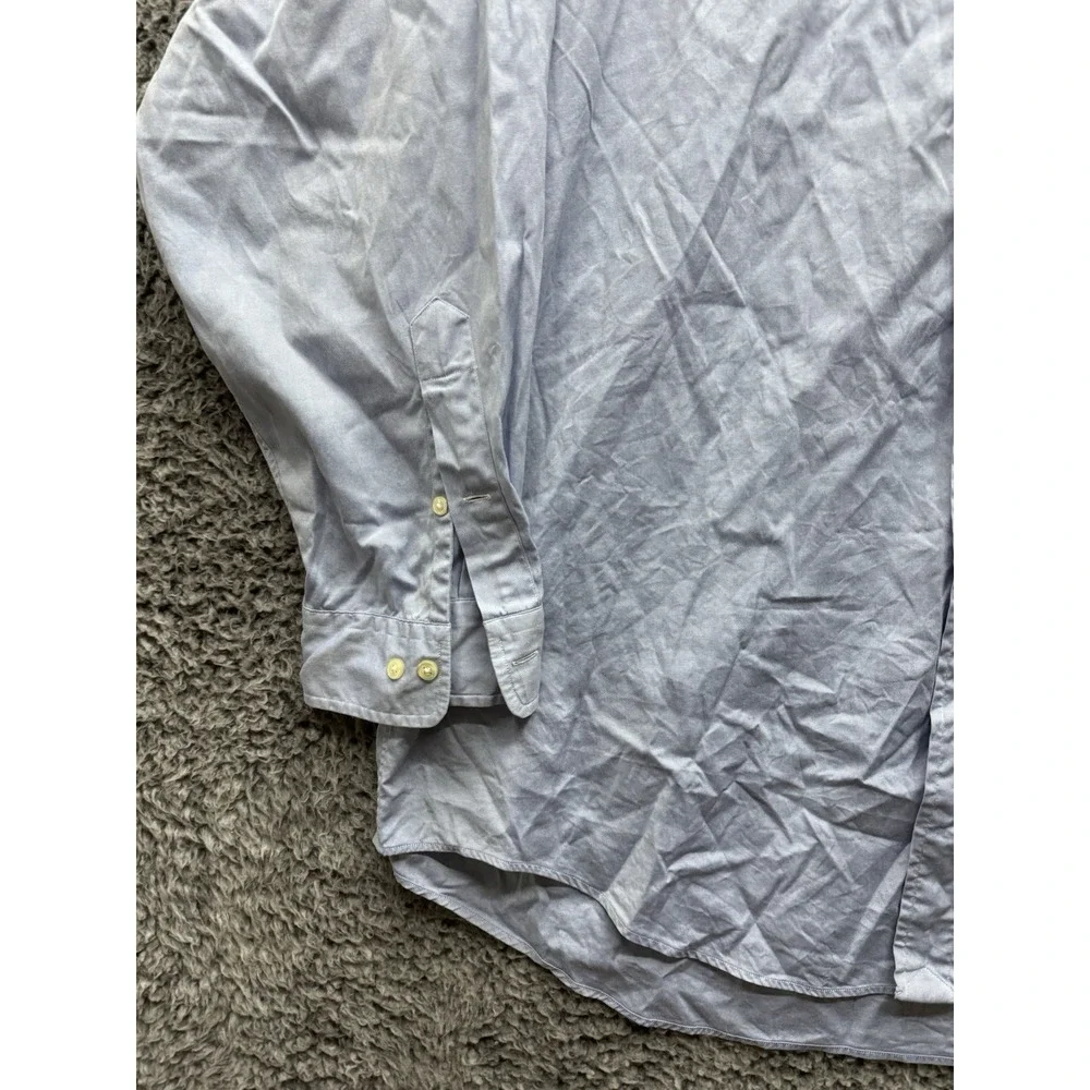 POLO RALPH LAUREN Yarmouth Button Down Long Sleeve Shirt Blue Size 17-32/33‎